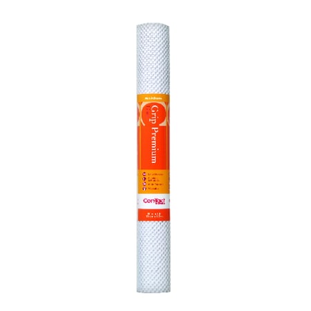 Con-Tact Brand Con-Tact Grip Premium 4 ft. L X 20 in. W White Non-Adhesive Shelf Liner 04F-C6O52-06